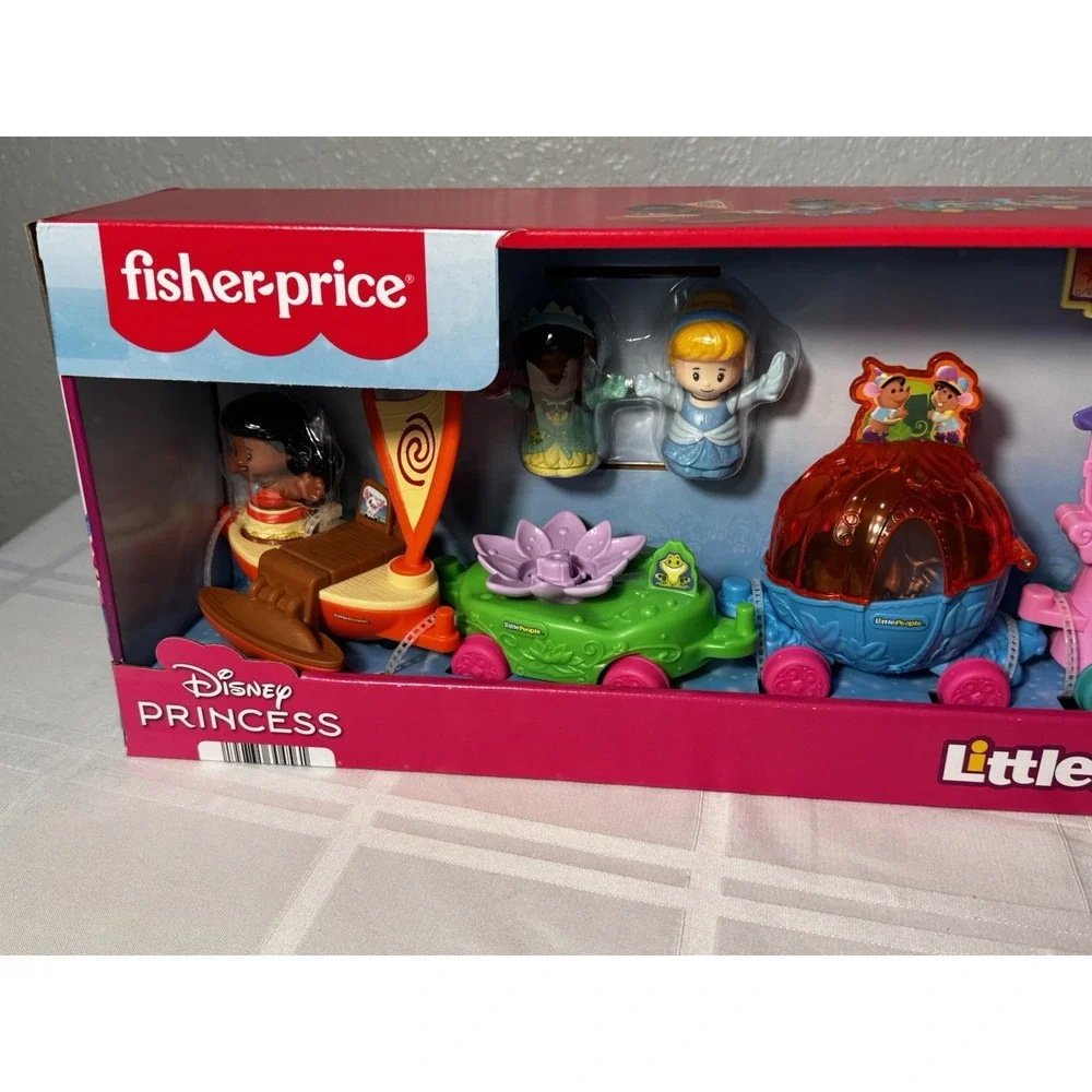*NEW* Fisher Price Little People Disney Princess Parade Float 16 Pieces